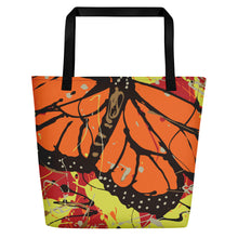 Load image into Gallery viewer, DUO BUTTERFLY Beach Bag