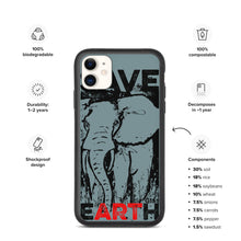 Load image into Gallery viewer, 'SAVE EARTH' Biodegradable phone case