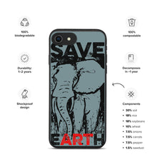 Load image into Gallery viewer, 'SAVE EARTH' Biodegradable phone case