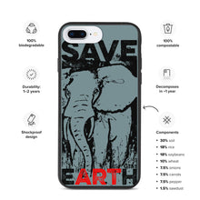 Load image into Gallery viewer, 'SAVE EARTH' Biodegradable phone case