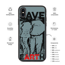Load image into Gallery viewer, 'SAVE EARTH' Biodegradable phone case