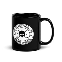 Load image into Gallery viewer, MU Links - JUST HIT THE F*ING BALL! Black Glossy Mug