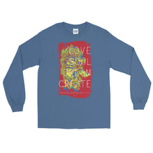 Load image into Gallery viewer, LOVE•SOUL•DREAM•CREATE :: KHAN :: Men’s Long Sleeve Shirt