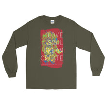 Load image into Gallery viewer, LOVE•SOUL•DREAM•CREATE :: KHAN :: Men’s Long Sleeve Shirt