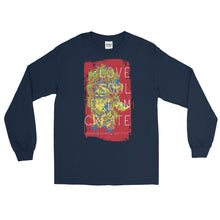 Load image into Gallery viewer, LOVE•SOUL•DREAM•CREATE :: KHAN :: Men’s Long Sleeve Shirt