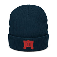 Load image into Gallery viewer, MU LOGO Recycled cuffed beanie