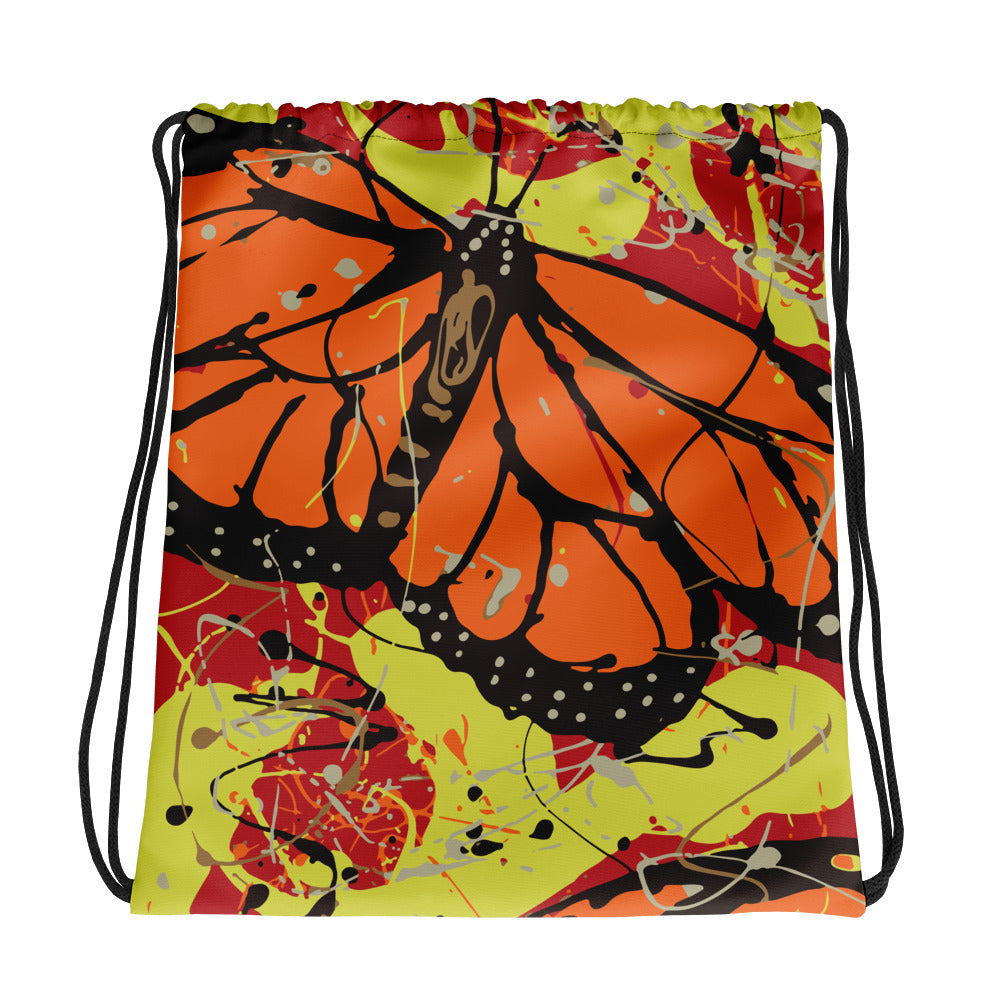 DUO BUTTERFLY Drawstring bag