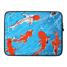 Load image into Gallery viewer, KOI Pond Laptop Sleeve
